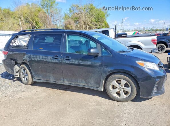 5TDKZ3DC4LS047165 2020 TOYOTA SIENNA Black Передня права чверть