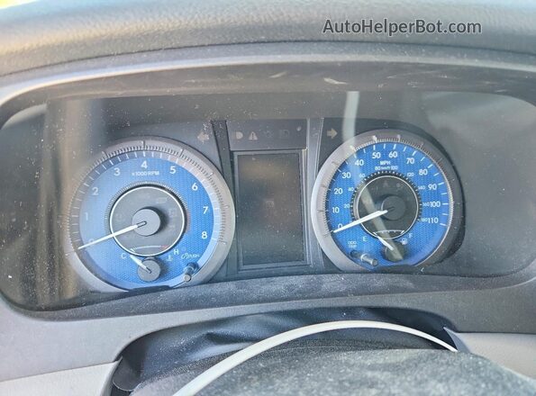 5TDKZ3DC4LS070803 2020 TOYOTA SIENNA White Widok zestawu wskaźników