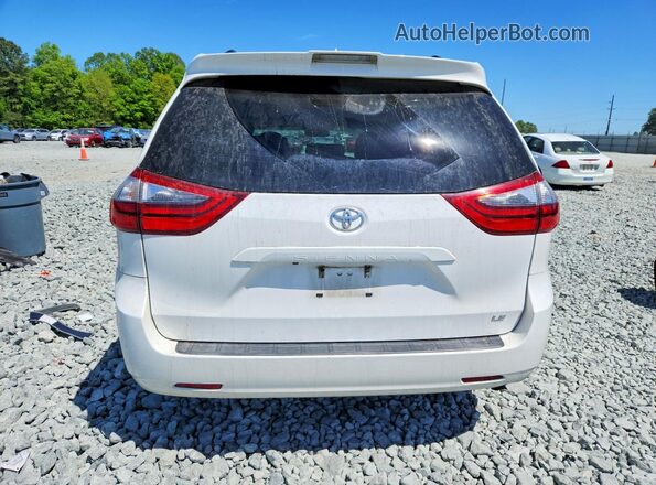 5TDKZ3DC4LS070803 2020 TOYOTA SIENNA White Widok z tyłu
