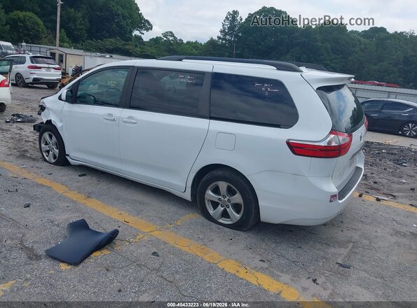 5TDKZ3DC5HS827649 2017 TOYOTA SIENNA White Задня ліва чверть