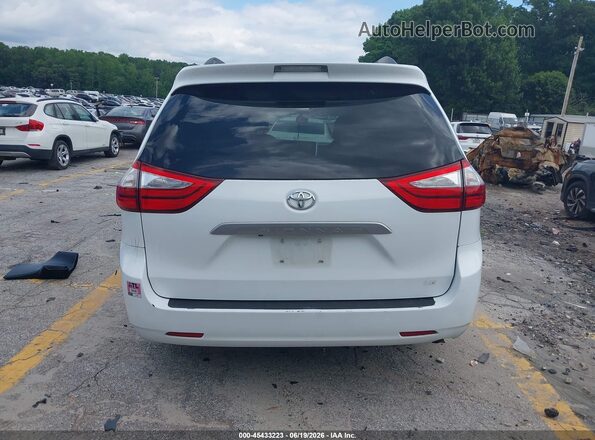 5TDKZ3DC5HS827649 2017 TOYOTA SIENNA White 