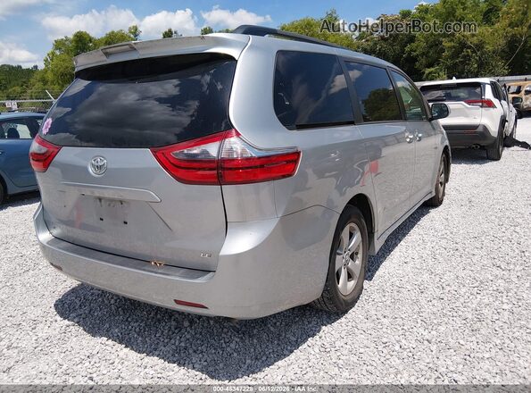 5TDKZ3DC5LS038457 2020 TOYOTA SIENNA Silver Rear right