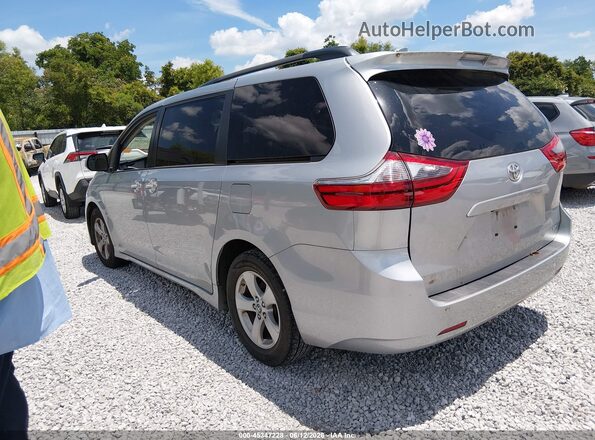 5TDKZ3DC5LS038457 2020 TOYOTA SIENNA Silver Rear left