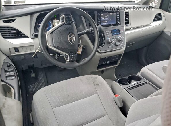 5TDKZ3DC5LS050530 2020 TOYOTA SIENNA Burgundy Вид панелі приладів