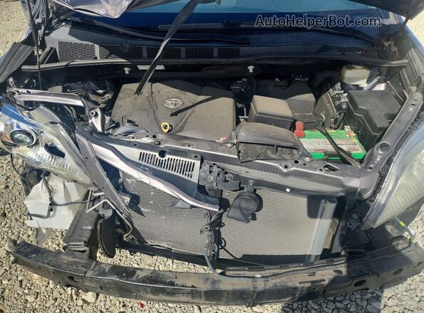 5TDKZ3DC6HS783256 2017 TOYOTA SIENNA Charcoal Շարժիչի բաժամունքի տեսք