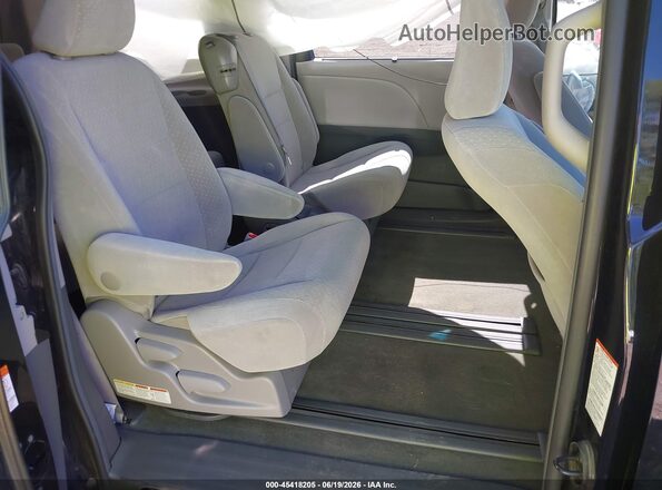 5TDKZ3DC6HS809760 2017 TOYOTA SIENNA Black Вид наклейки з VIN-кодом
