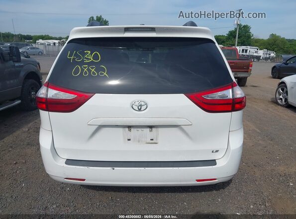 5TDKZ3DC6HS836439 2017 TOYOTA SIENNA White 