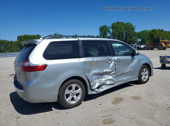 5TDKZ3DC6LS032960 2020 TOYOTA SIENNA Silver უკანა მარჯვენა