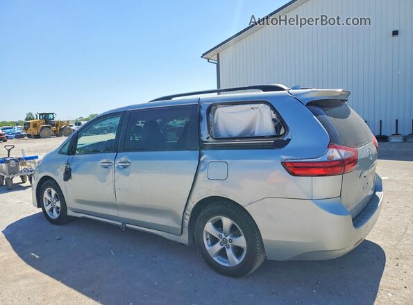 5TDKZ3DC6LS032960 2020 TOYOTA SIENNA Silver უკანა მარცხენა