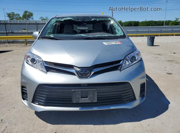 5TDKZ3DC6LS032960 2020 TOYOTA SIENNA Silver წინა ხედი