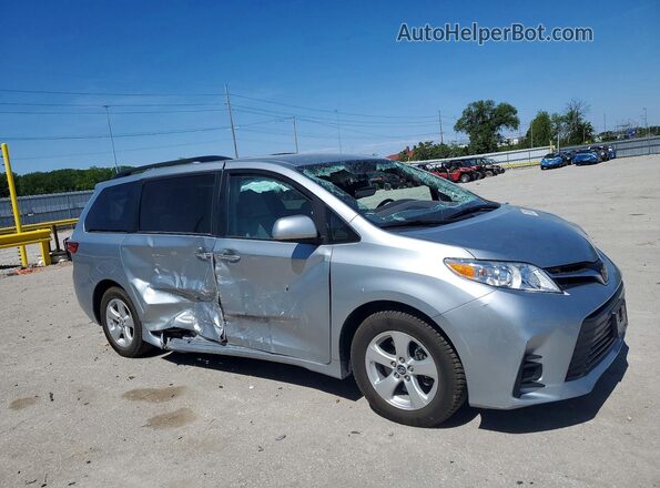 5TDKZ3DC6LS032960 2020 TOYOTA SIENNA Silver წინა მარჯვენა