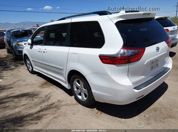 5TDKZ3DC6LS049984 2020 TOYOTA SIENNA White Rear left