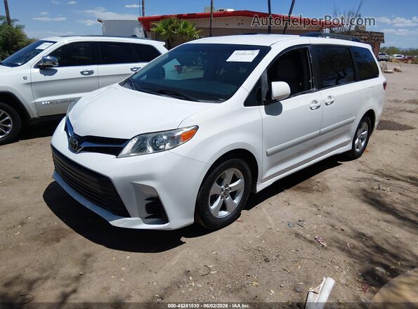 5TDKZ3DC6LS049984 2020 TOYOTA SIENNA White Front left
