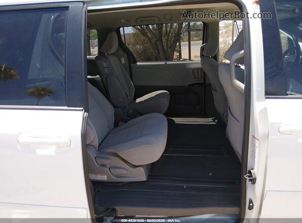 5TDKZ3DC6LS049984 2020 TOYOTA SIENNA White VIN sticker view