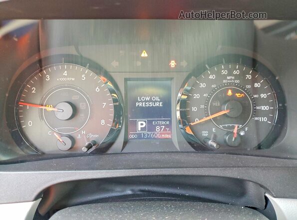 5TDKZ3DC7HS767356 2017 TOYOTA SIENNA Blue Instrument cluster view