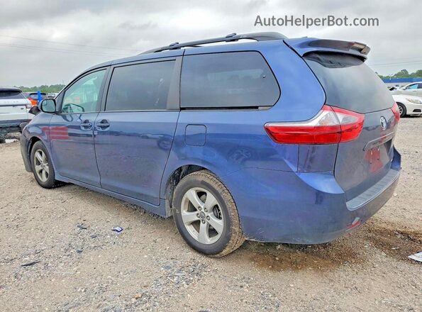 5TDKZ3DC7LS048505 2020 TOYOTA SIENNA Blue Rear left