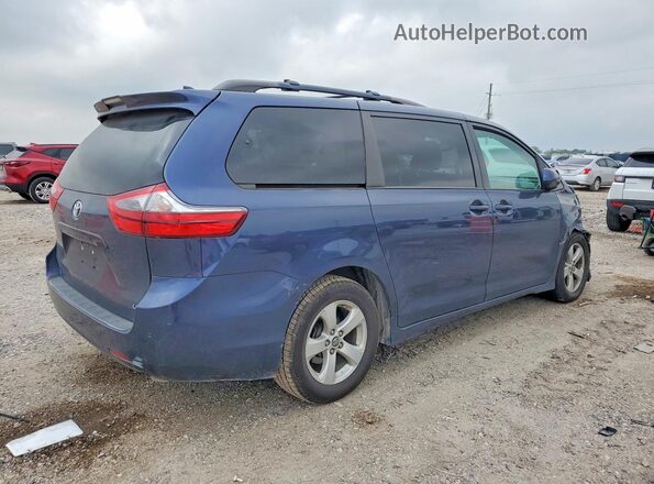 5TDKZ3DC7LS048505 2020 TOYOTA SIENNA Blue Rear right