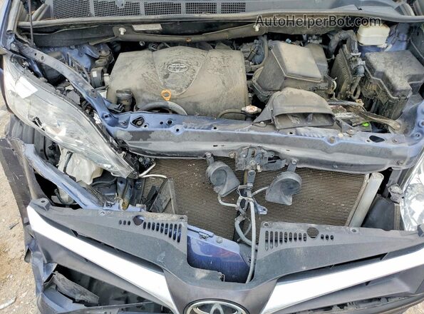 5TDKZ3DC7LS048505 2020 TOYOTA SIENNA Blue Engine compartment view