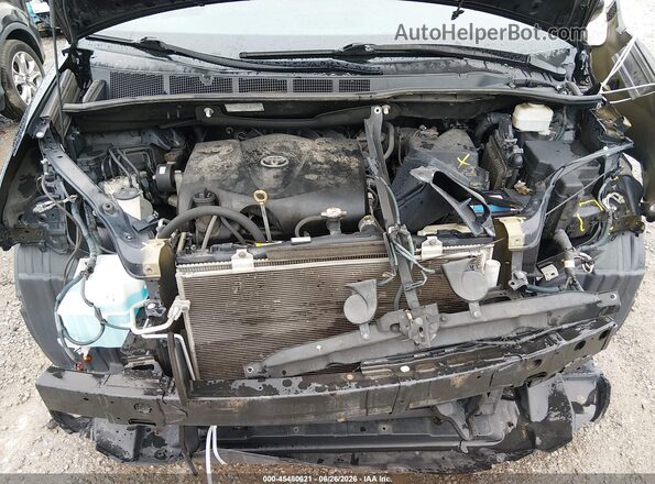 5TDKZ3DC9HS820316 2017 TOYOTA SIENNA Black უკანა ხედი