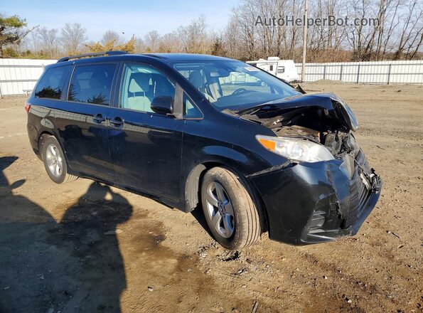 5TDKZ3DC9JS933480 2018 TOYOTA SIENNA Black Առջևի աջ