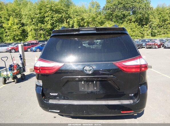 5TDKZ3DC9JS957469 2018 TOYOTA SIENNA Black 