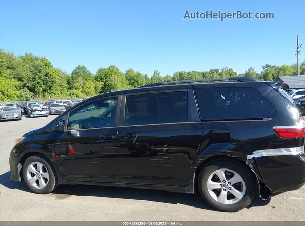 5TDKZ3DC9JS957469 2018 TOYOTA SIENNA Black Սալոնի 360 աստիճան տեսք