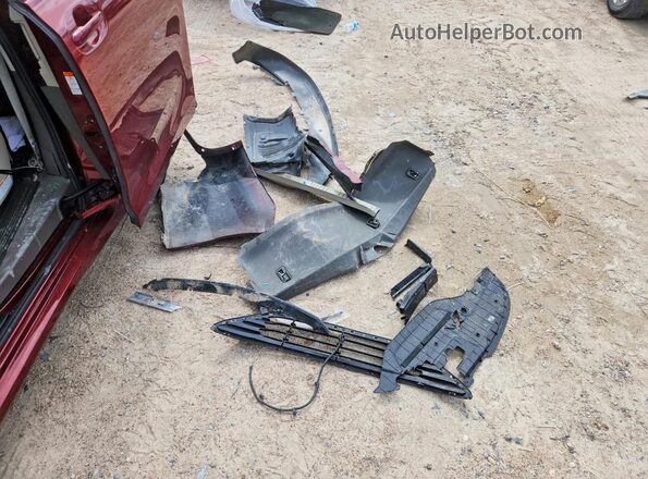 5TDKZ3DCXLS042536 2020 TOYOTA SIENNA Красный Вид наклейки с VIN-кодом