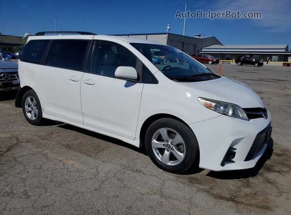 5TDKZ3DCXLS081269 2020 TOYOTA SIENNA White Front right