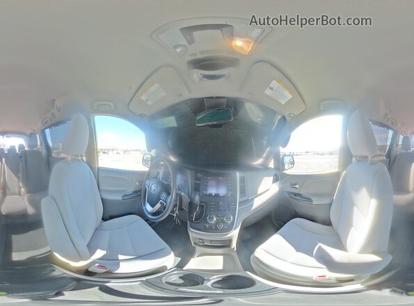 5TDKZ3DCXLS081269 2020 TOYOTA SIENNA White 360 interior view
