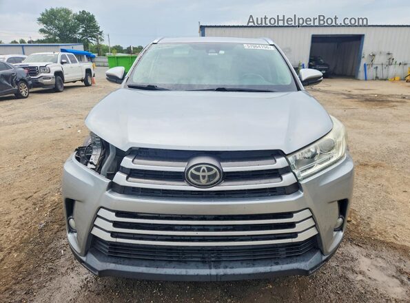 5TDKZRFH0HS514228 2017 TOYOTA HIGHLANDER Серебряный 