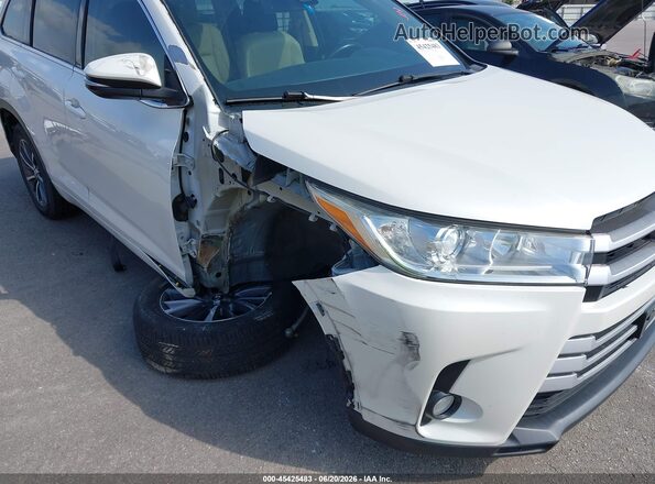 5TDKZRFH1JS544201 2018 TOYOTA HIGHLANDER White Vista frontal