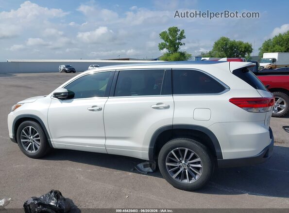 5TDKZRFH1JS544201 2018 TOYOTA HIGHLANDER White 