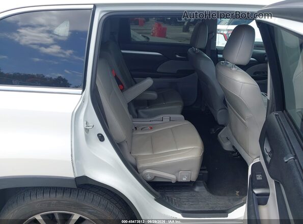 5TDKZRFH2JS527858 2018 TOYOTA HIGHLANDER Белый Вид наклейки с VIN-кодом