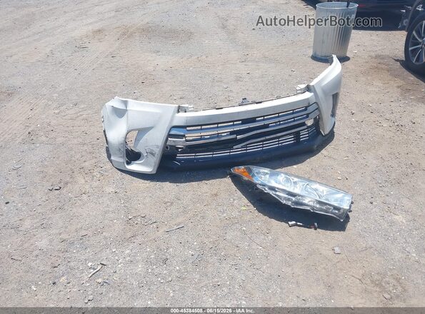 5TDKZRFH2JS536382 2018 TOYOTA HIGHLANDER White Instrument cluster view