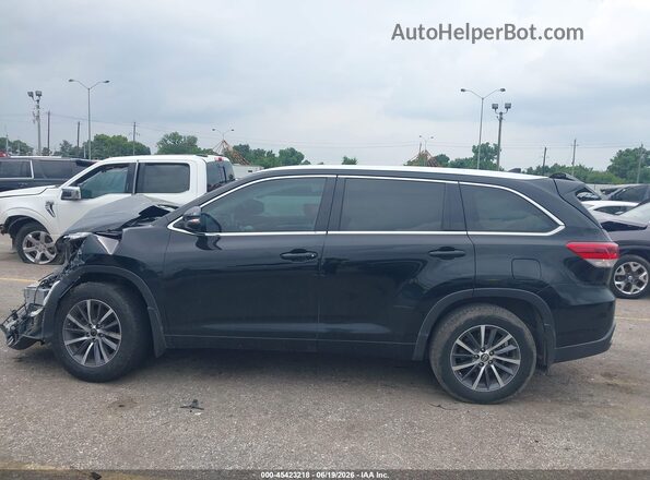 5TDKZRFH2JS537712 2018 TOYOTA HIGHLANDER Black Панорамний вид салону 360°