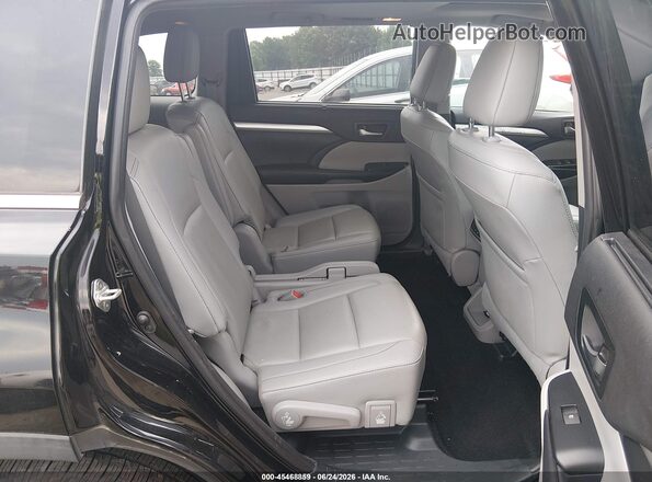 5TDKZRFH2KS570856 2019 TOYOTA HIGHLANDER Black VIN կոդի պիտակի տեսք