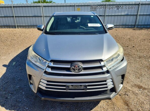 5TDKZRFH3HS514109 2017 TOYOTA HIGHLANDER Silver 