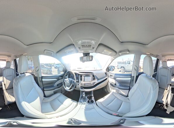 5TDKZRFH3HS514109 2017 TOYOTA HIGHLANDER Silver 