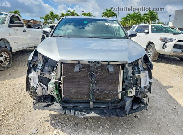 5TDKZRFH3KS334149 2019 TOYOTA HIGHLANDER Silver Vista frontal
