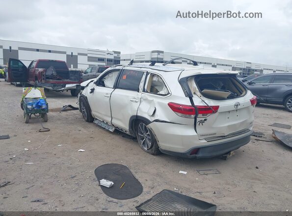 5TDKZRFH4HS521683 2017 TOYOTA HIGHLANDER White Հետևի ձախ