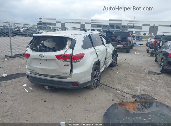 5TDKZRFH4HS521683 2017 TOYOTA HIGHLANDER White Հետևի աջ