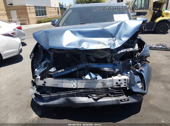 5TDKZRFH4HS522526 2017 TOYOTA HIGHLANDER Синий Вид спереди