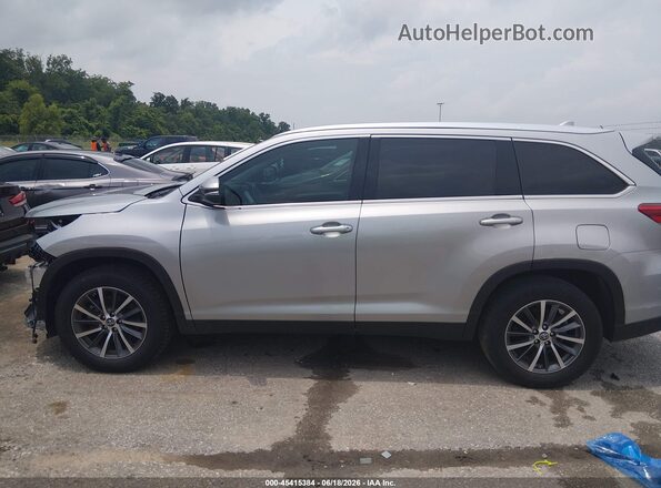 5TDKZRFH4KS355978 2019 TOYOTA HIGHLANDER Silver 
