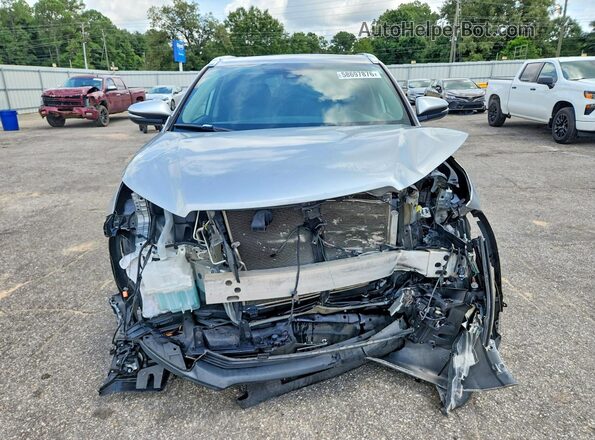 5TDKZRFH4KS552410 2019 TOYOTA HIGHLANDER Silver Դիմացի տեսք