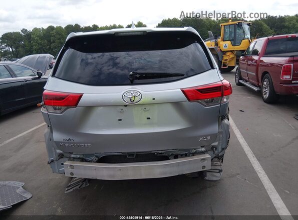 5TDKZRFH4KS556313 2019 TOYOTA HIGHLANDER Серебряный 