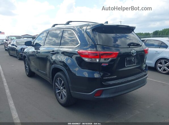 5TDKZRFH5HS516900 2017 TOYOTA HIGHLANDER Black Հետևի ձախ