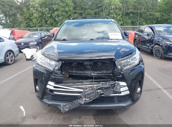5TDKZRFH5HS516900 2017 TOYOTA HIGHLANDER Black Դիմացի տեսք
