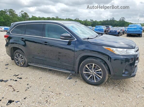 5TDKZRFH5HS520977 2017 TOYOTA HIGHLANDER Black Front right