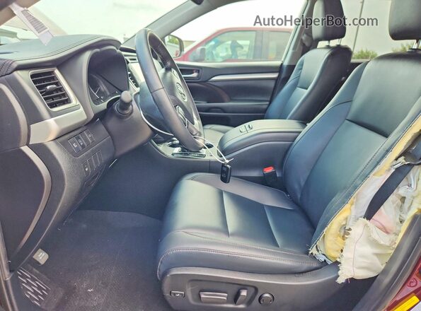 5TDKZRFH6KS301159 2019 TOYOTA HIGHLANDER Brown Սալոնի դիմացի տեսք