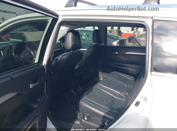 5TDKZRFH7HS510774 2017 TOYOTA HIGHLANDER White Вид наклейки з VIN-кодом